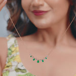 Load and play video in Gallery viewer, 9K Gold Paloma Necklace
