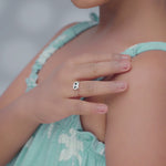 Load and play video in Gallery viewer, 9K Gold Kids Isabella Ring
