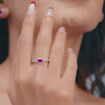 Load and play video in Gallery viewer, 9K Gold Primrose Ring
