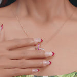 Load and play video in Gallery viewer, 9K Gold Nadine Necklace
