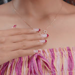 Load and play video in Gallery viewer, 9K Gold Dalia Necklace
