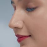 Load and play video in Gallery viewer, 9K Gold Thessaly Nose Pin
