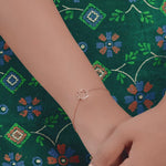 Load and play video in Gallery viewer, 9K Gold Lotus Bracelet
