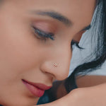 Load and play video in Gallery viewer, 9K Gold Marisol Nose Pin
