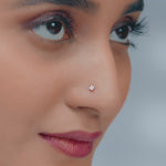 Load and play video in Gallery viewer, 9K Gold Rosabel Nose Pin
