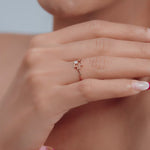 Load and play video in Gallery viewer, 9K Gold Selene Ring

