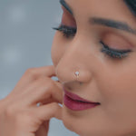 Load and play video in Gallery viewer, 9K Gold Liana Nose Pin
