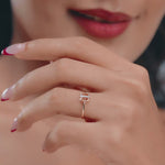 Load and play video in Gallery viewer, 9K Gold Donatella Ring
