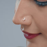 Load and play video in Gallery viewer, 9K Gold Nerissa Nose Pin
